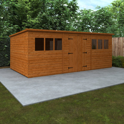 Wildlands 18 x 10 Workman Tongue and Groove Pent Shed
