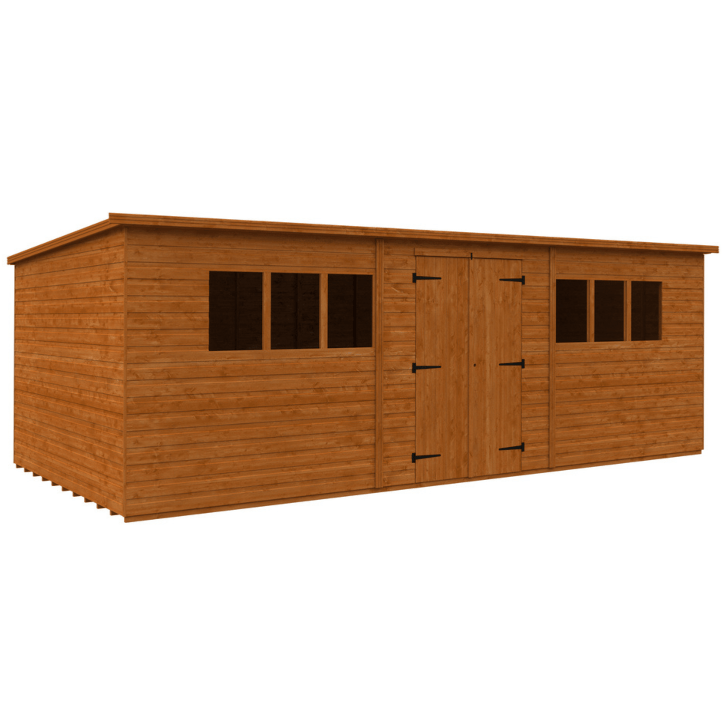 Wildlands 20 x 10 Workman Tongue and Groove Pent Shed