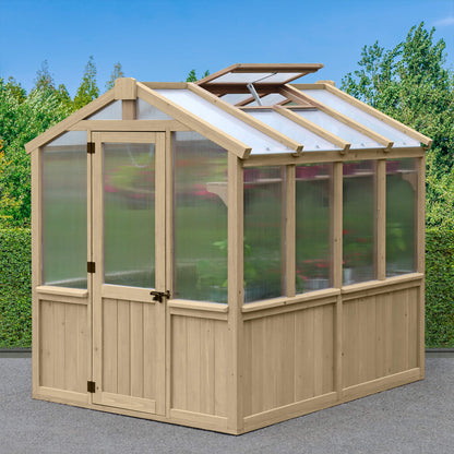 Yardistry 6.7ft x 7.8ft (2m x 2.4m) Meridian Greenhouse