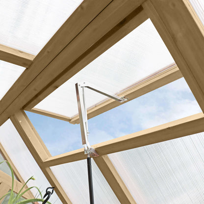 Yardistry 6.7ft x 7.8ft (2m x 2.4m) Meridian Greenhouse