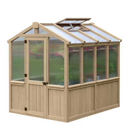 Yardistry 6.7ft x 7.8ft (2m x 2.4m) Meridian Greenhouse