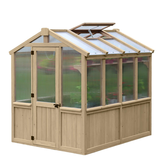 Yardistry 6.7ft x 7.8ft (2m x 2.4m) Meridian Greenhouse