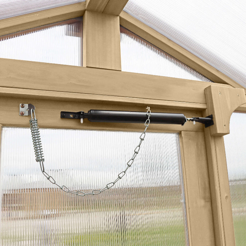 Yardistry 8ft x 9.7ft (2.4m x 2.9m) Meridian Greenhouse