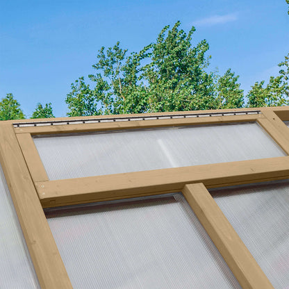 Yardistry 8ft x 9.7ft (2.4m x 2.9m) Meridian Greenhouse