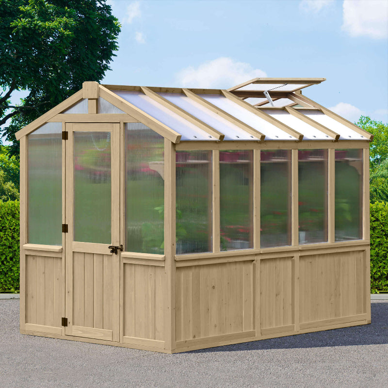 Yardistry 8ft x 9.7ft (2.4m x 2.9m) Meridian Greenhouse