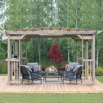 Yardistry 10ft x 14ft (3m x 4.2m) Madison Pergola