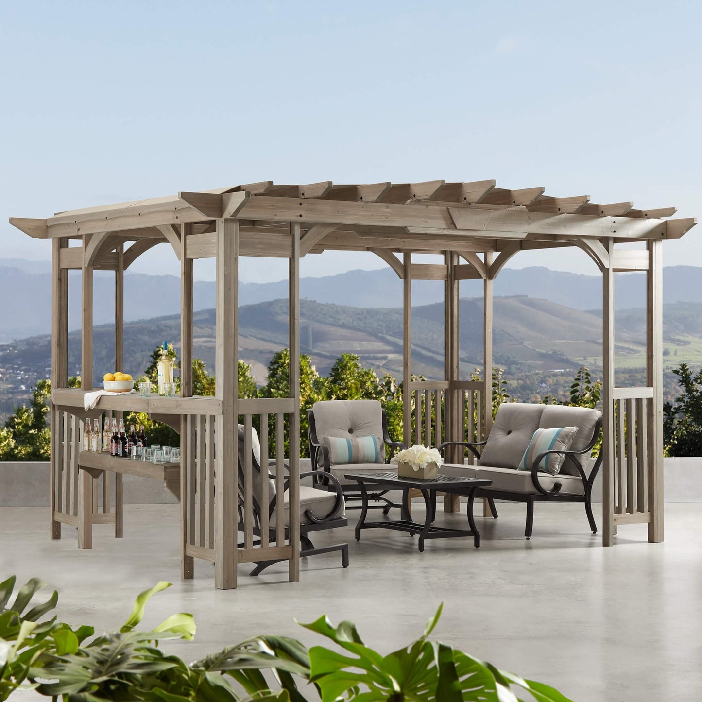 Yardistry 10ft x 14ft (3m x 4.2m) Madison Pergola