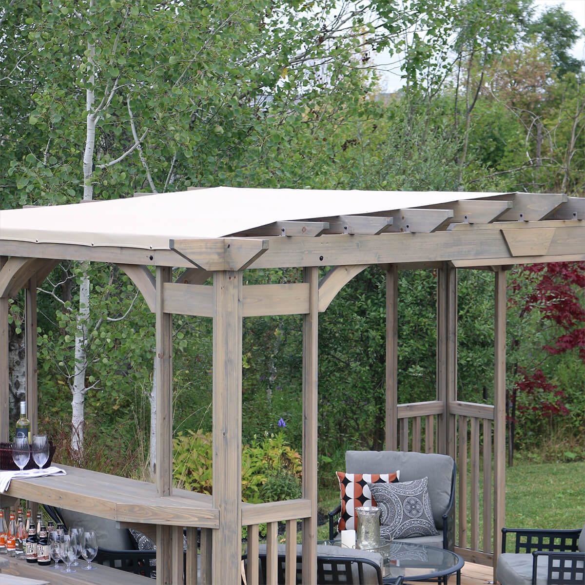 Yardistry 10ft x 14ft (3m x 4.2m) Madison Pergola