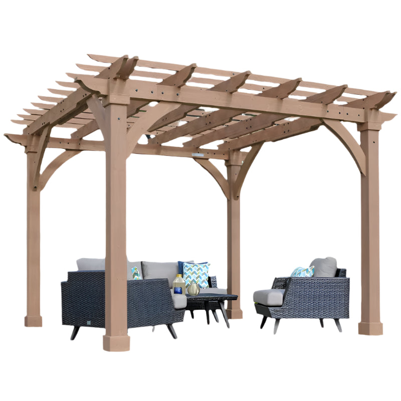 Yardistry 12ft x 12ft (3.7m x 3.7m) Meridian Pergola