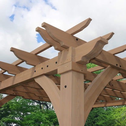 Yardistry 12ft x 12ft (3.7m x 3.7m) Meridian Pergola